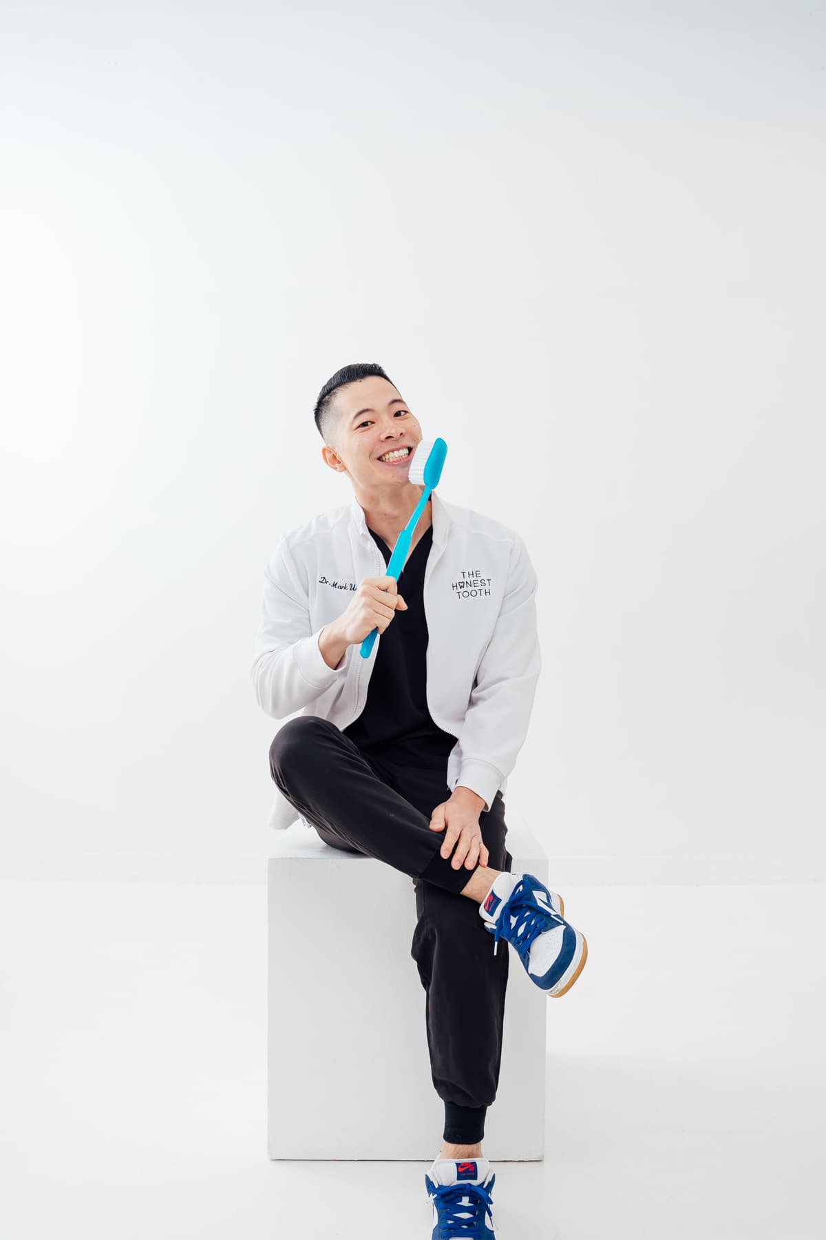 Professional portrait of Dr. Mark Wang, DMD - A local Walnut dentist committed to compassionate care
